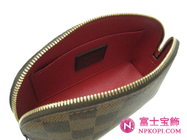 (LOUIS VUITTON)ルイヴィトン ブランドコピー ダミエコスメポーチ ポシェットコスメティック N47516